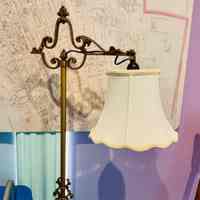 Ornate Brass Floor Lamp