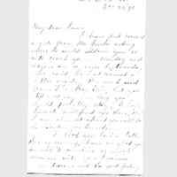          Correspondence Received, (1 box, 3 folders, 1886-1909) picture number 7
   