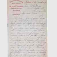          Correspondence Received, (1 box, 3 folders, 1886-1909) picture number 12
   