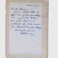          Correspondence Received, (1 box, 3 folders, 1886-1909) picture number 19
   