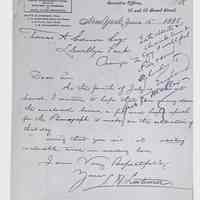          Correspondence Sent and Received, (24 folders, 1879-1923) picture number 14
   