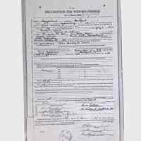 Pensions Records, (1 folder, 1964)