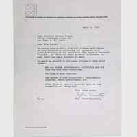          Correspondence Sent and Received, (6 folders, ca. 1960-ca. 1985) picture number 45
   
