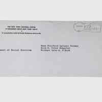          Correspondence Sent and Received, (6 folders, ca. 1960-ca. 1985) picture number 51
   
