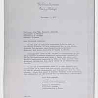          Correspondence Sent and Received, (6 folders, ca. 1960-ca. 1985) picture number 22
   