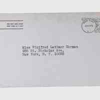         Correspondence Sent and Received, (6 folders, ca. 1960-ca. 1985) picture number 34
   