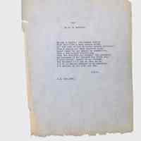         Writings, (1 box, 1 binder, ca. 1910-1912) picture number 70
   