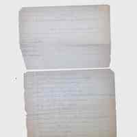          Writings, (1 box, 1 binder, ca. 1910-1912) picture number 81
   