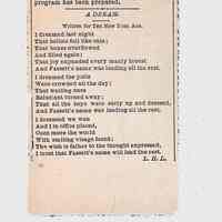          Writings, (1 box, 1 binder, ca. 1910-1912) picture number 82
   
