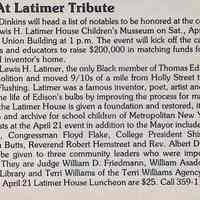          Lewis H. Latimer Children’s Museum Photographs, (1 folder, 1990) picture number 25
   