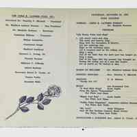 Printed Material, (2 folders, 1986-1990)