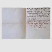          Letter from LHL to Dr. Sarah Greenberg picture number 2
   