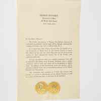 Edison Pioneers Golden Anniversary Invitation – October 21, 1929