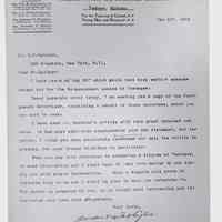          Correspondence Sent and Received, (24 folders, 1879-1923) picture number 18
   