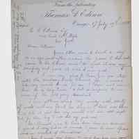          Correspondence Sent and Received, (24 folders, 1879-1923) picture number 1
   