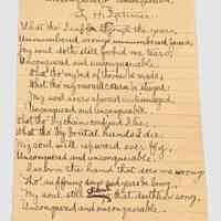 Poem "Unconquered and Unconquerable"