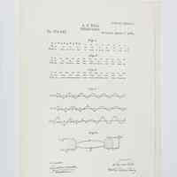 Alexander Graham Bell Patent – Telegraphy (No. 174,465), March 7, 1876