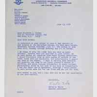          Correspondence Sent and Received, (6 folders, ca. 1960-ca. 1985) picture number 48
   