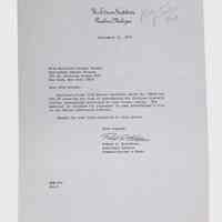          Correspondence Sent and Received, (6 folders, ca. 1960-ca. 1985) picture number 53
   