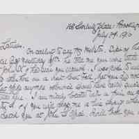          Correspondence Sent and Received, (24 folders, 1879-1923) picture number 25
   