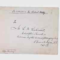 Correspondence Sent and Received, (24 folders, 1879-1923)
