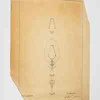 Patent Drawing of Light Bulb Filament Design by Lewis H. Latimer (1881)