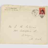 Envelope from the Office of the Mayor, City of New York to Lewis H. Latimer