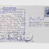          Correspondence Sent and Received, (6 folders, ca. 1960-ca. 1985) picture number 12
   