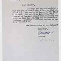          Correspondence Sent and Received, (6 folders, ca. 1960-ca. 1985) picture number 19
   