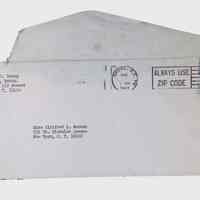          Correspondence Sent and Received, (6 folders, ca. 1960-ca. 1985) picture number 20
   