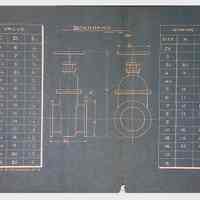 Blueprint of Standard Gate Valves – Chapman and Jenkins Models