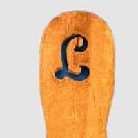 Handcrafted Wooden Branding Handle