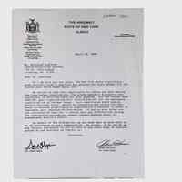          Correspondence Sent and Received, (1 folder, 1989) picture number 2
   