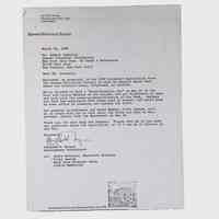          Correspondence Sent and Received, (1 folder, 1989) picture number 9
   