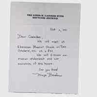          Correspondence Sent and Received, (1 folder, 1989) picture number 22
   