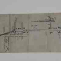 Hand-Drawn Map of Flushing, New York
