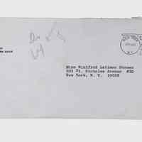          Correspondence Sent and Received, (6 folders, ca. 1960-ca. 1985) picture number 22
   