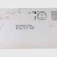          Correspondence Sent and Received, (6 folders, ca. 1960-ca. 1985) picture number 26
   