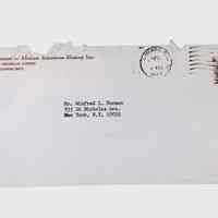          Correspondence Sent and Received, (6 folders, ca. 1960-ca. 1985) picture number 31
   
