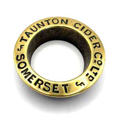 Taunton Cider Barrel brass collar