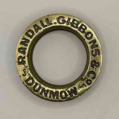 Brass Beer barrel Collar - Randall Gibbons