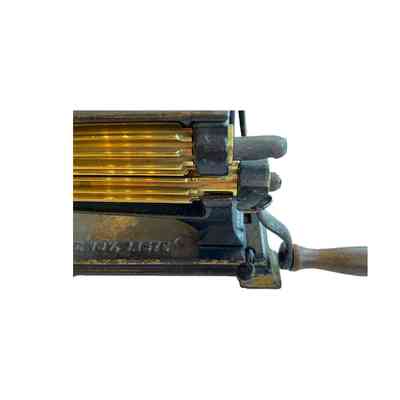 Detail of fluting roller