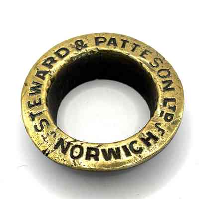 Steward & Patteson Ltd Norwich Brass collar