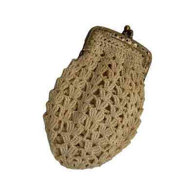 Crochet purse