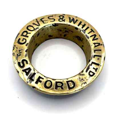 Groves & Whitnall Ltd Salford Brass Collar
