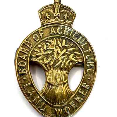 British, Board of Agriculture Land Worker's badge
