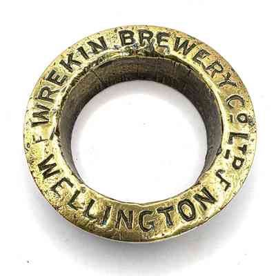 Wrekin Brewery Barrel Brass Collar