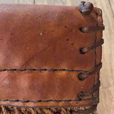 Shire horse nosebag sewing detail top