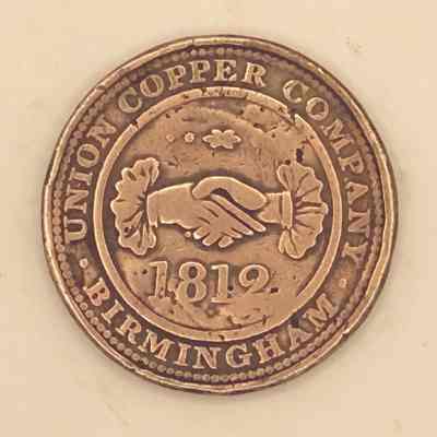 Birmingham Union Copper Company Token