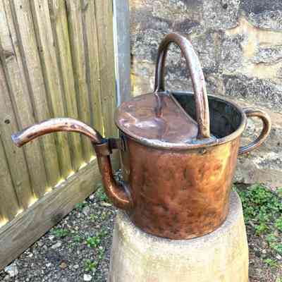 Large Copper Watering Can